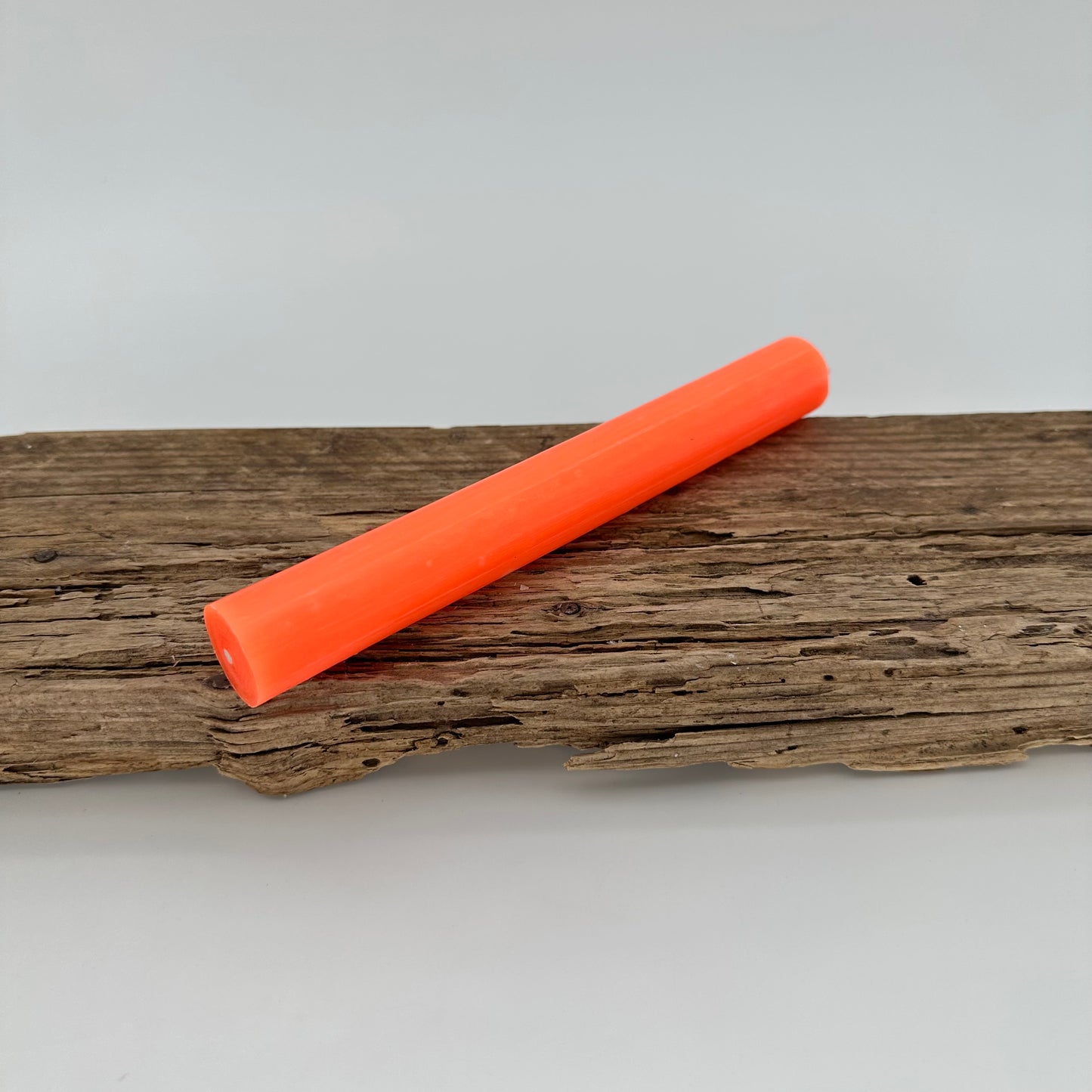 Stabkerze in neon orange