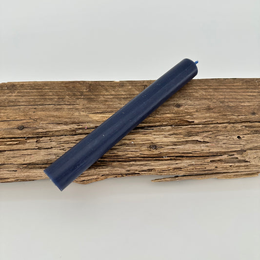 Stabkerze in blau schwarz