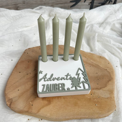 Aufsätze für Advent Platte | 10 Stück