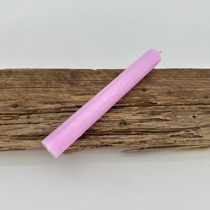 Stabkerze in pastellrosa