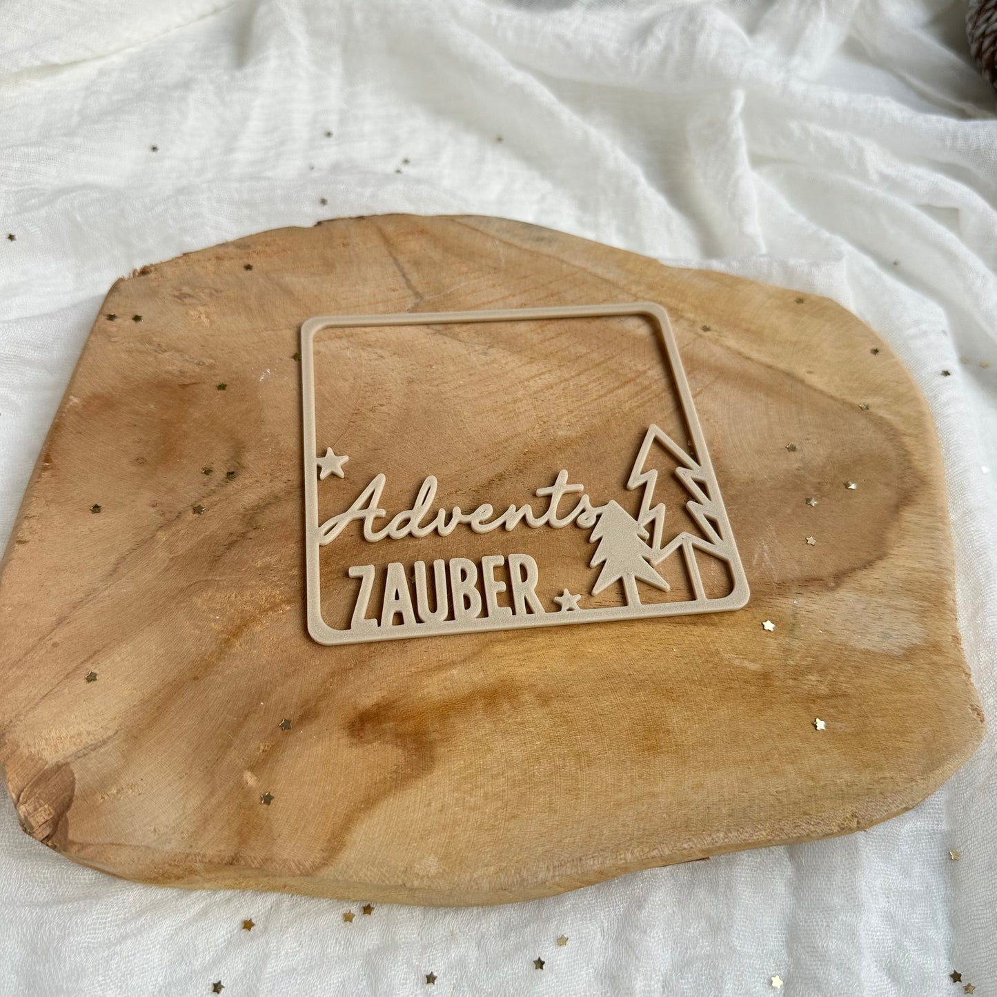 Aufsätze für Advent Platte | 10 Stück