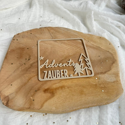 Aufsätze für Advent Platte | 10 Stück
