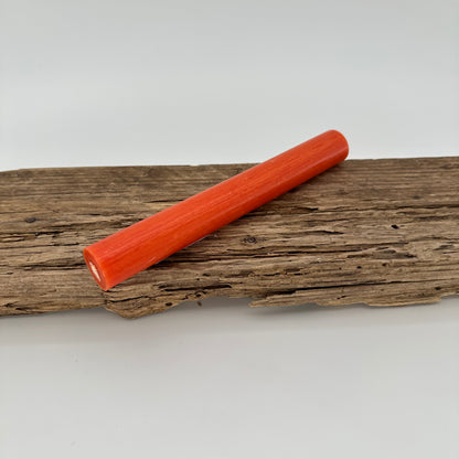 Stabkerze in rost rot