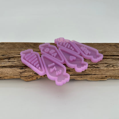 Silikonform Aufsätze Schultüte für Ballonlichthalter klein | Happy Molds Edition