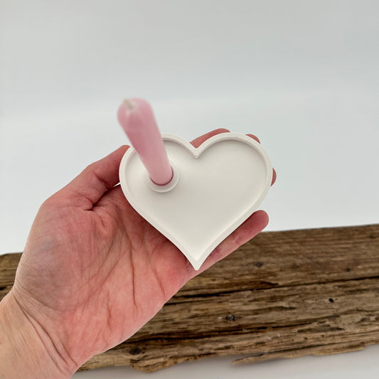 Herz Schale für Baumkerzen | Happy Molds Edition