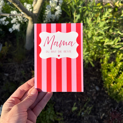 „Mama“ Karte A6 | Muttertag‘s Edition