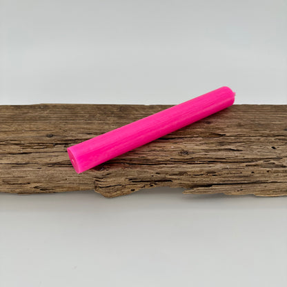Stabkerze in neon pink