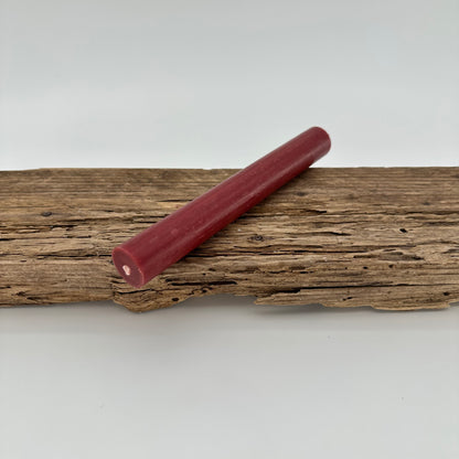 Stabkerze in dunkelrot