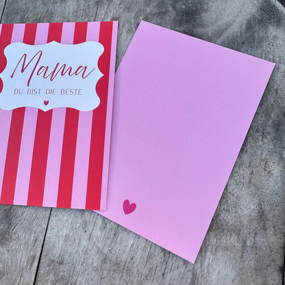 „Mama“ Karte A6 | Muttertag‘s Edition