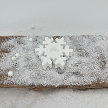 Baumkerzenhalter "Schneeflocke" | Happy Molds Edition