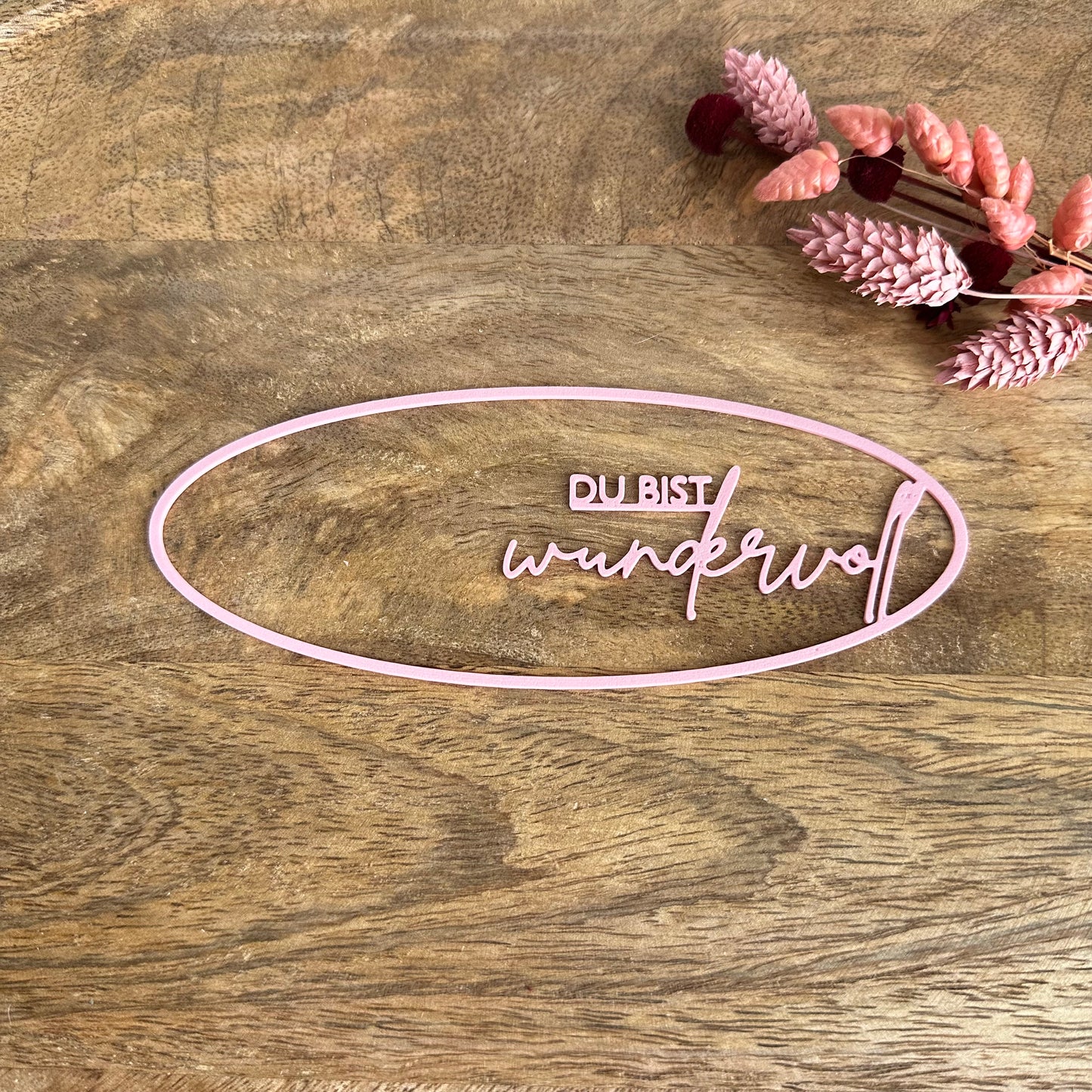 Einleger für Stabkerzenhalter Schale Oval  | "Mama" Edition 12 Stück