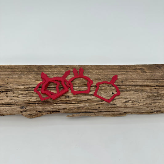 Aufsätze für Pustekuchen Ballonlichthalter | 12 Stück Silhouette