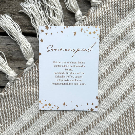 Sonnenfängerkarten 10 - 10 Stück