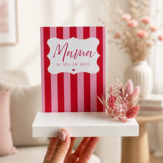 „Mama“ Karte A6 | Muttertag‘s Edition