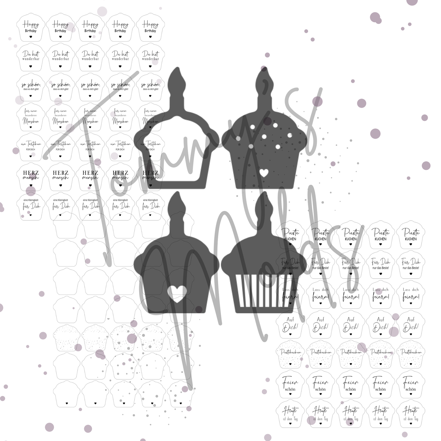 Vorlage Pustekuchen Aufsatz + Druckdateien