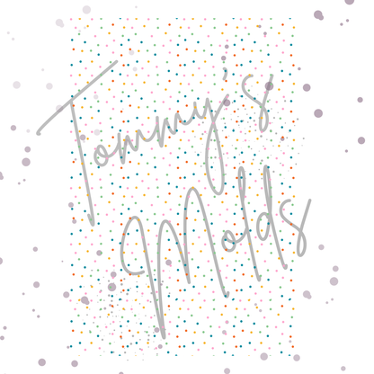 Punkte bunt A5 Bogen