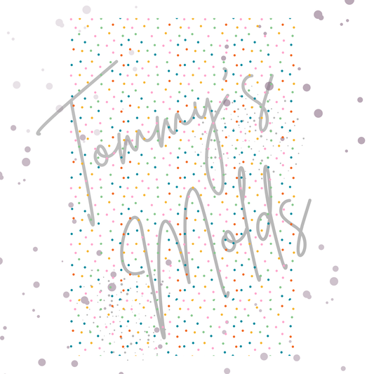 Punkte bunt A5 Bogen