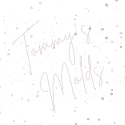 Herzvorlage Herzen SVG | Tommy's Molds Design