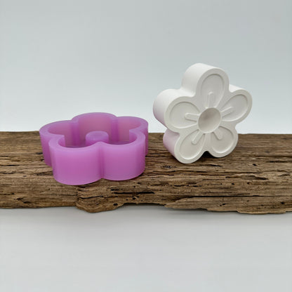 Stabkerzenhalter Blume