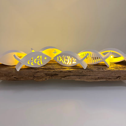 Fische im 6er Set als Ballonlichthalter