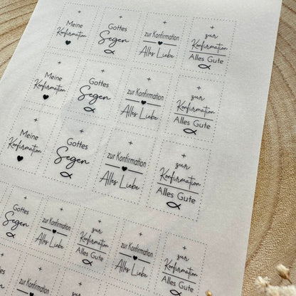 "Meine Konfirmation" A5 Bogen