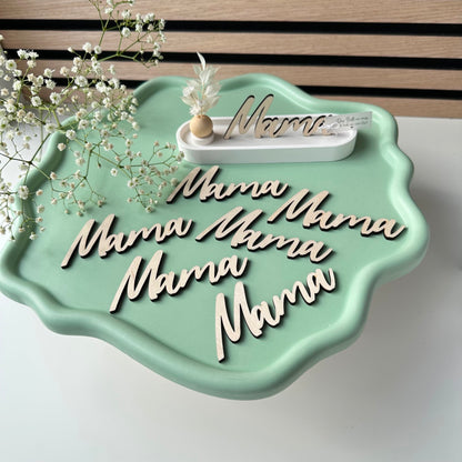 Mama Holzausschnitt | 6 Stück