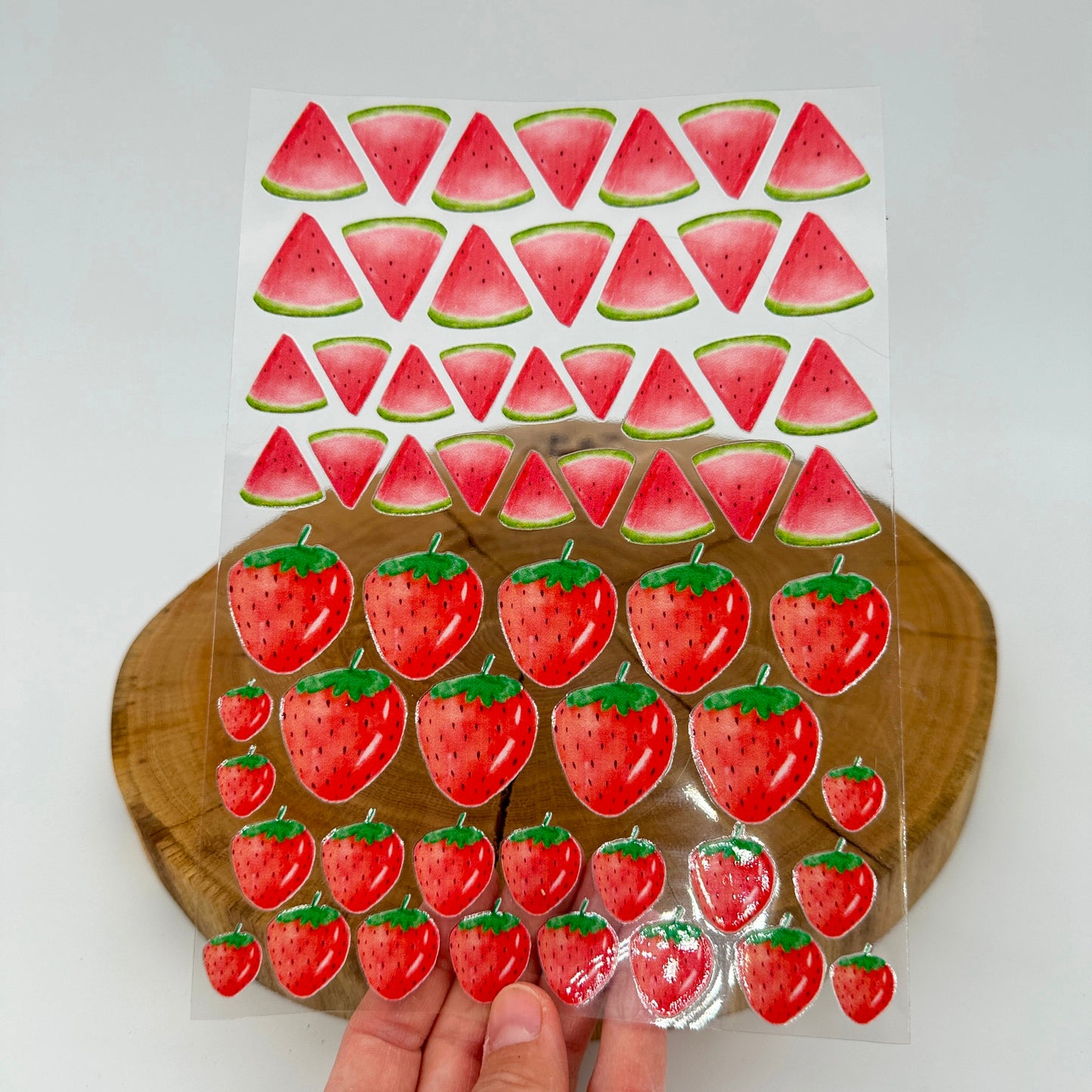 "Erdbeeren und Wassermelonen"