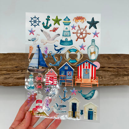 "Sand Strand Meer" A5 Bogen