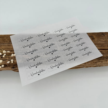 "Wunscherfüller" A5 Bogen