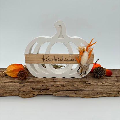 Kürbis mit Klötzchenhalter
