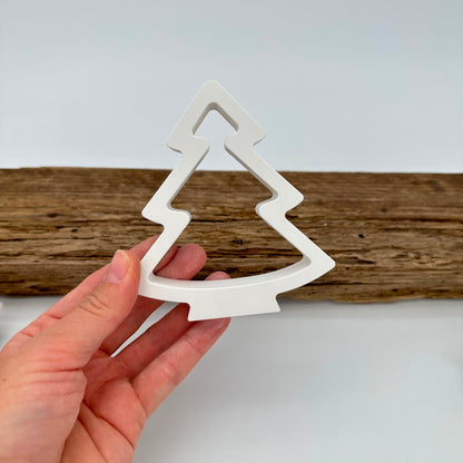 Tannenbaum Silhouette mittel