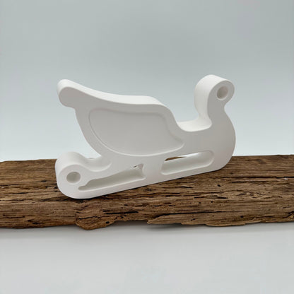 Rentier Donner mit Schlitten Set