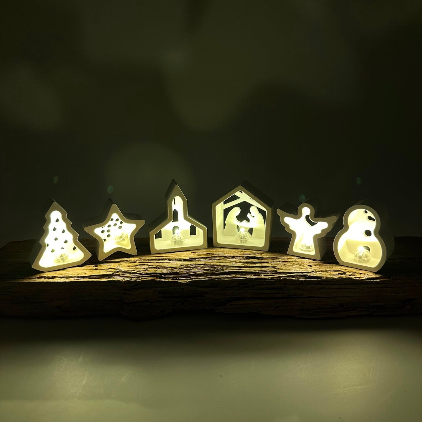 Weihnachtsset für Ballonlichter 6er Set