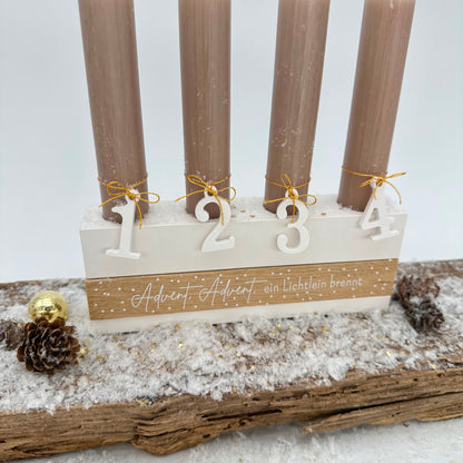 Anhänger Advent Zahlen