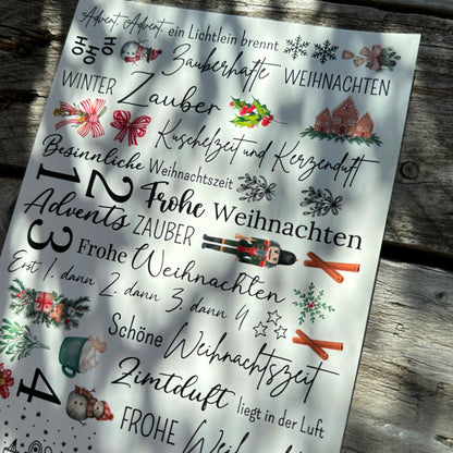 "Advent“ A5 Bogen