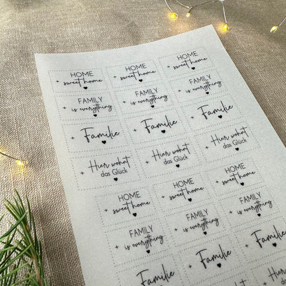 "Home sweet Home“ Bogen