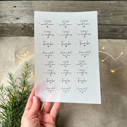 "Home sweet Home“ Bogen