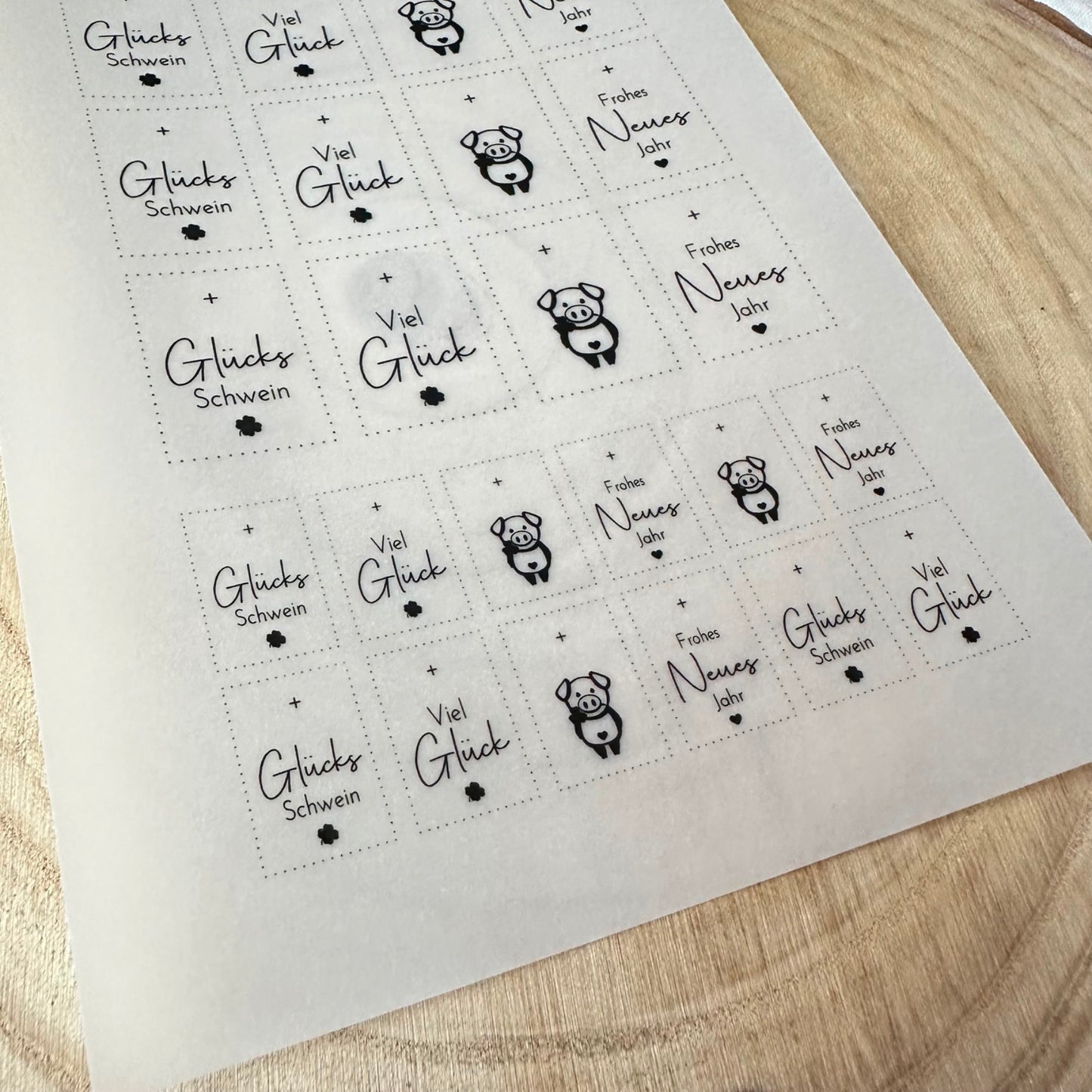 "Glücksschwein“ Bogen