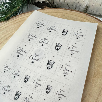 "Glücksschwein“ Bogen