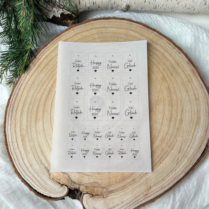 "Guten Rutsch" A5 Bogen hoch