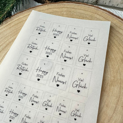 "Guten Rutsch" A5 Bogen hoch