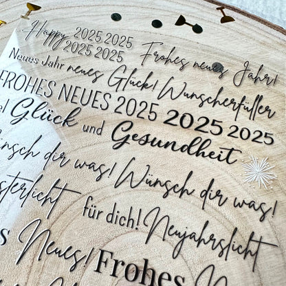 Silvester“ Edition für Klötzchen A5 Bogen