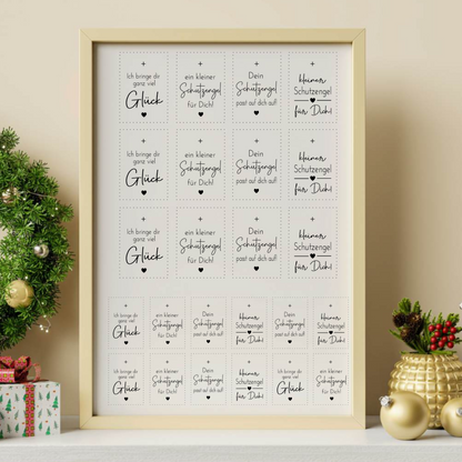 "Ich bring dir ganz viel Glück" A5 Bogen