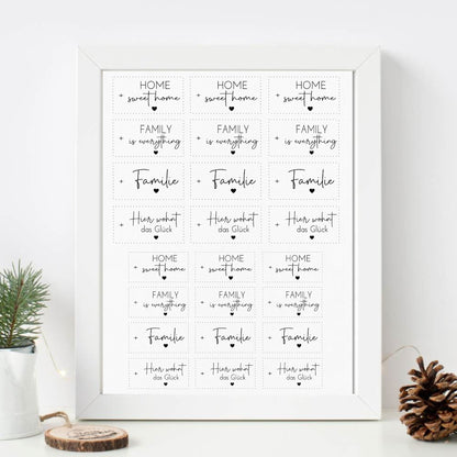 "Home sweet Home“ Bogen