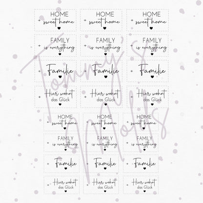"Home sweet Home“ Bogen