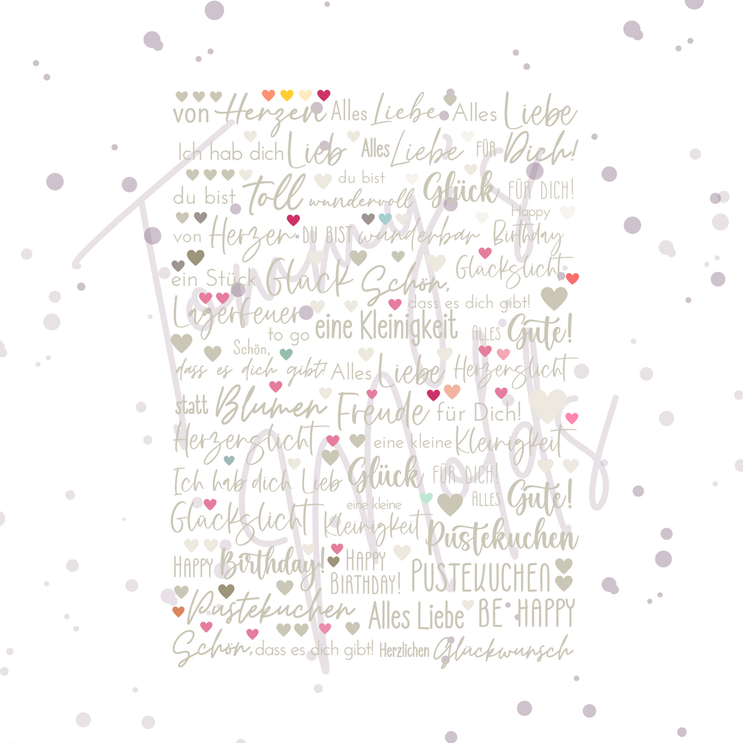 Teelichthalter Edition beige A5 Bogen