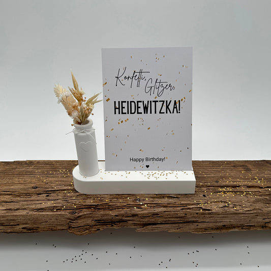 Konfetti, Glitzer, Heidewitzka