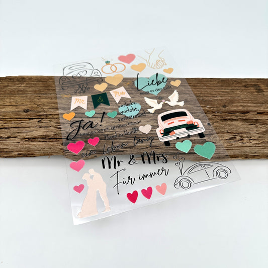 "Hochzeit" A5 Bogen