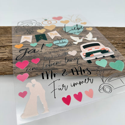 "Hochzeit" A5 Bogen