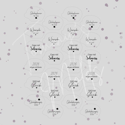 Vorlage Schweinchen Aufsatz + Druckdatei